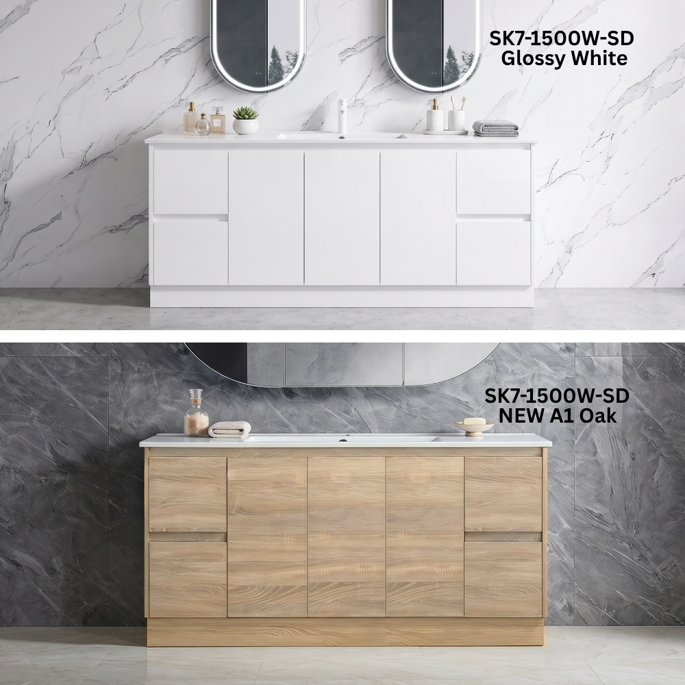 Sammy 1500MM Vanity Package SK7-1500W-SD